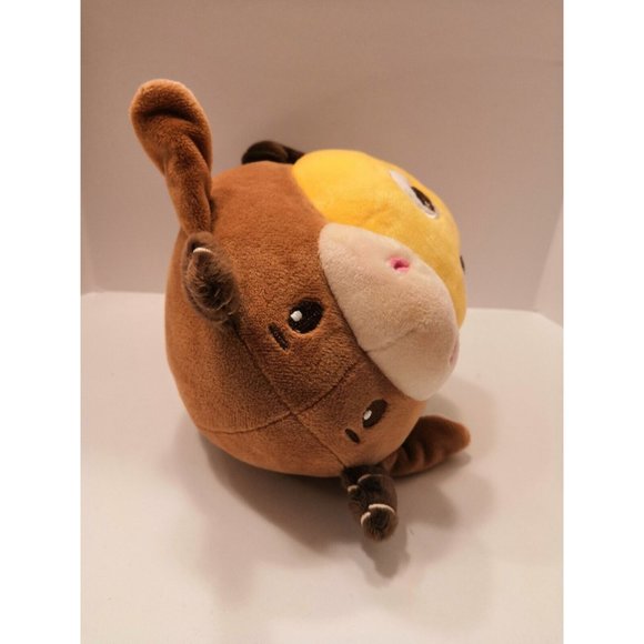 Vip kid cow costume Ox Dino Daily yellow dinosaur Plush Stuffed 9" - Picture 6 of 7